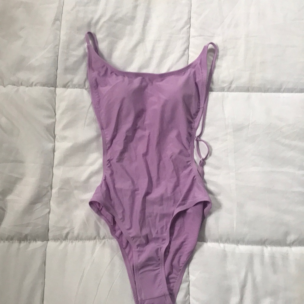 Purple Sunny Co clothing swim suit